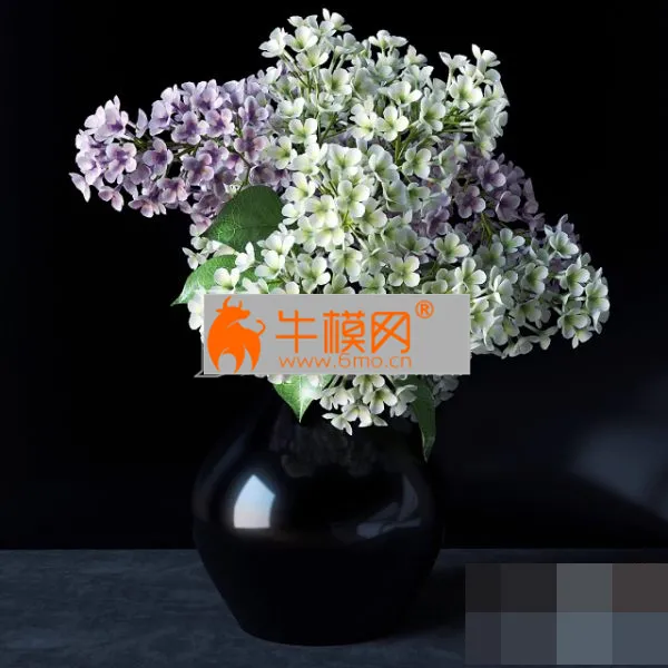 Lilacs in a vase – 6641