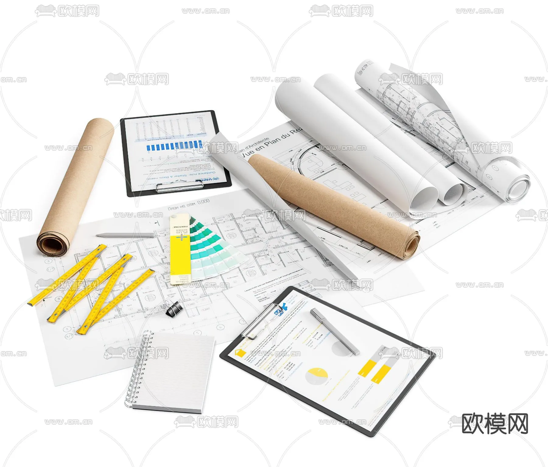 OFFICE FURNITURE – 3DMODEL – 3DSMAX – 006