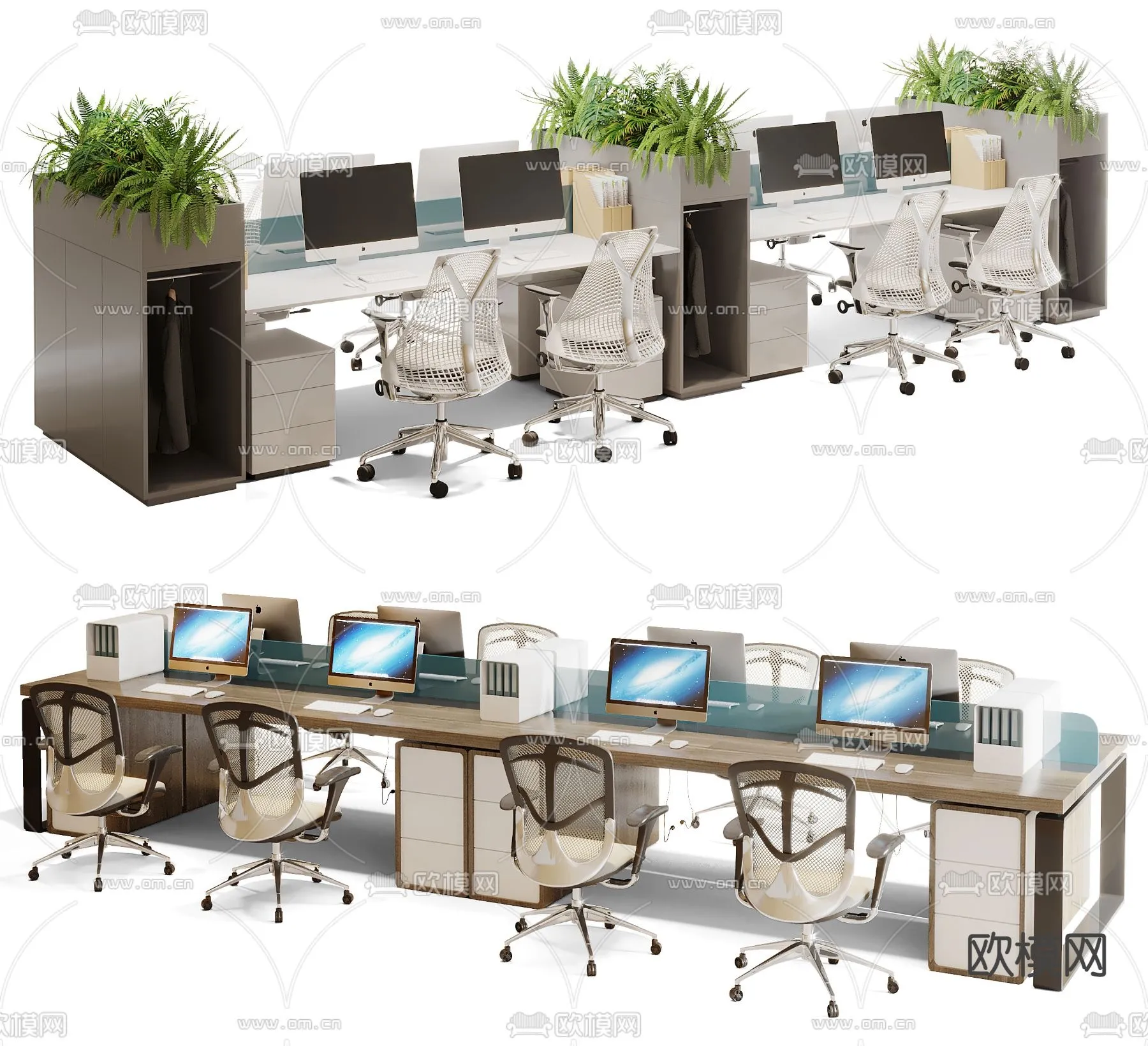 OFFICE FURNITURE – 3DMODEL – 3DSMAX – 007