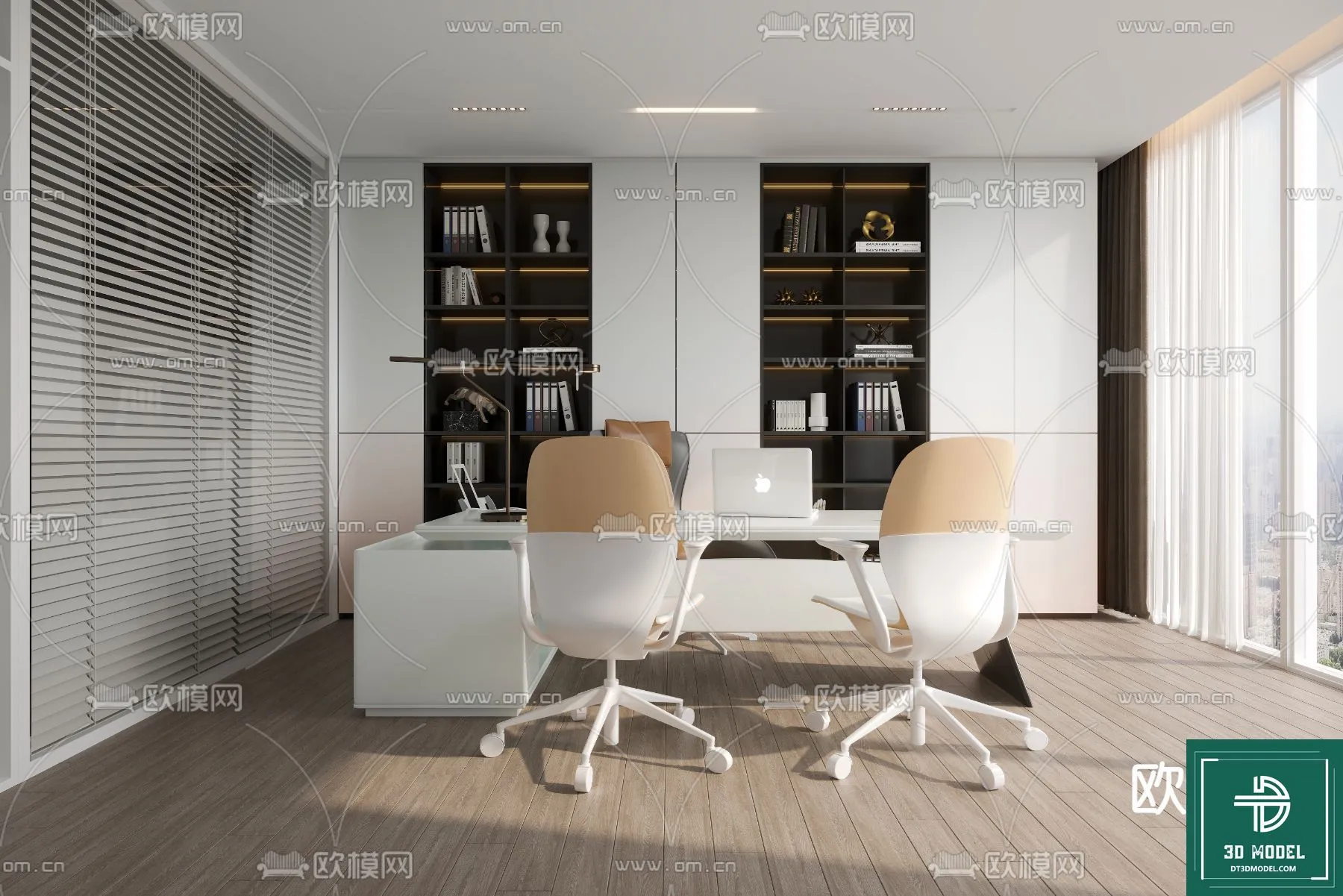OFFICE ROOM FOR MANAGER – 3DMODEL – 112