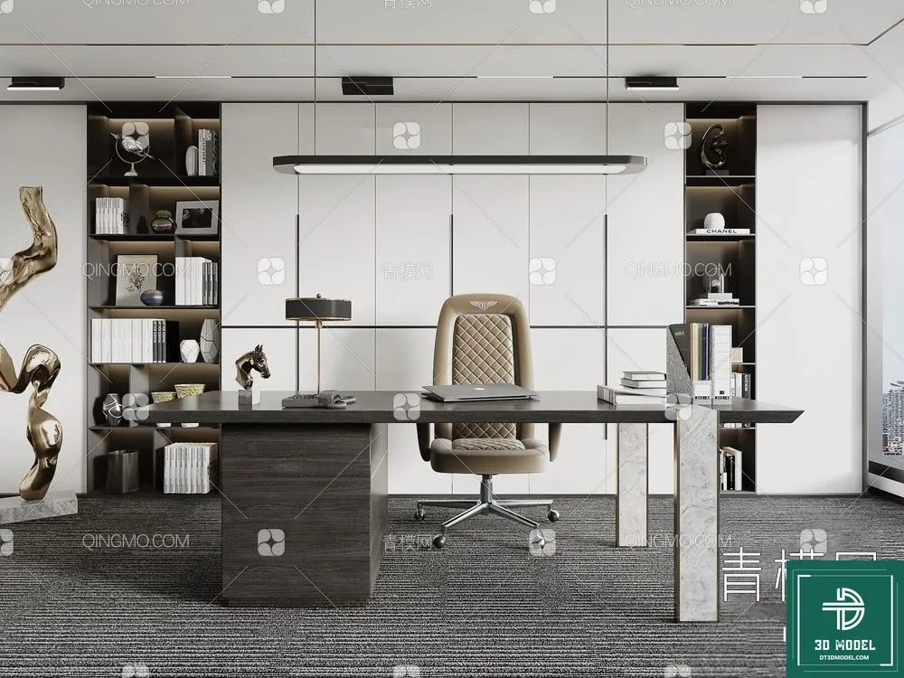 OFFICE ROOM FOR MANAGER – 3DMODEL – 119