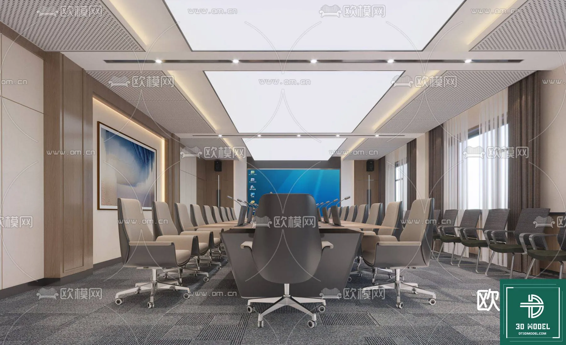 MEETING ROOM – 3D BLOCKS – 102