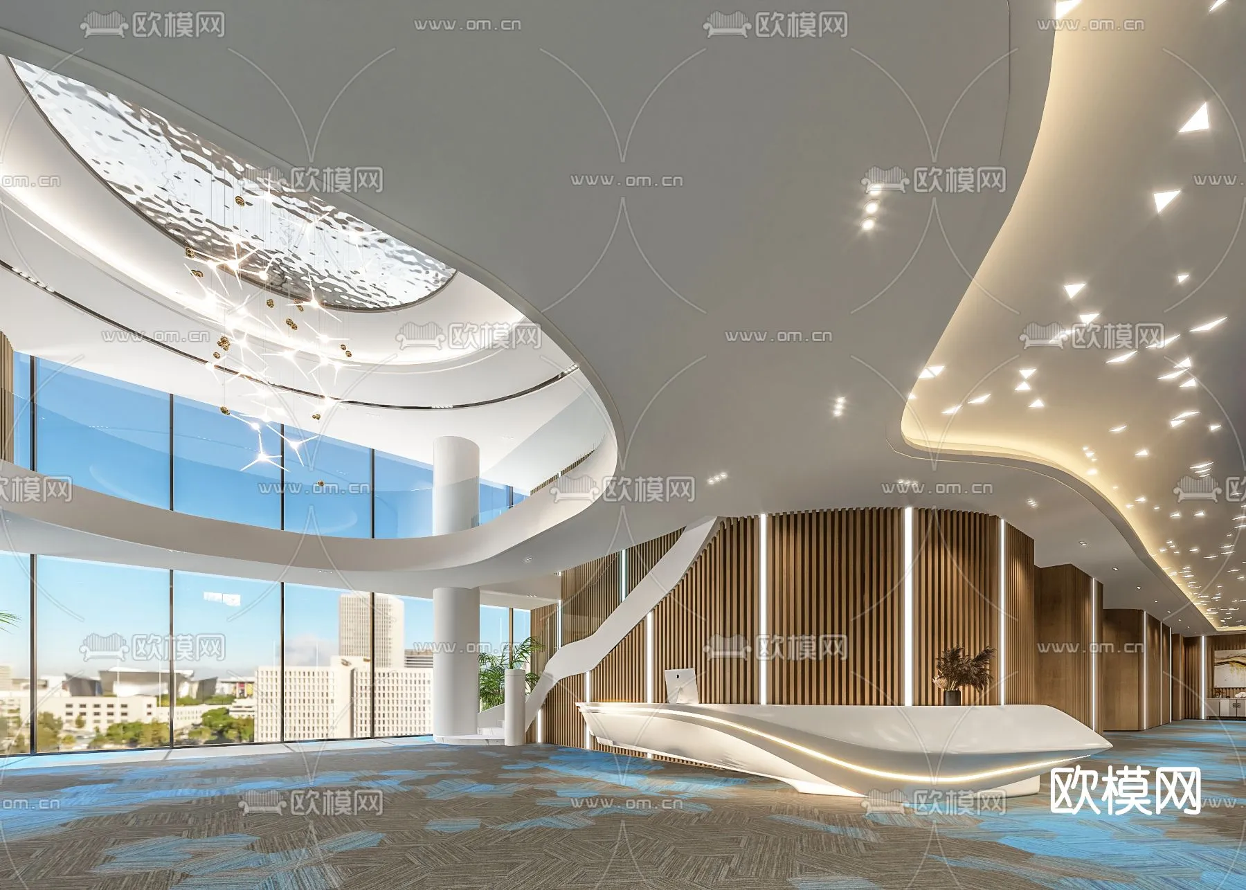 OFFICE LOBBY – 3D MODELS – 025