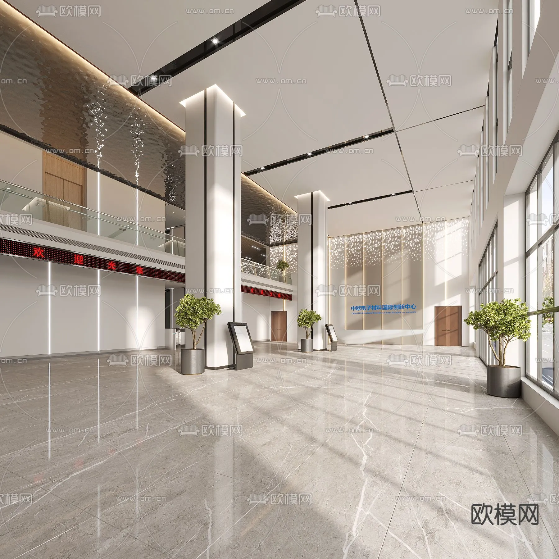 OFFICE LOBBY – 3D MODELS – 056