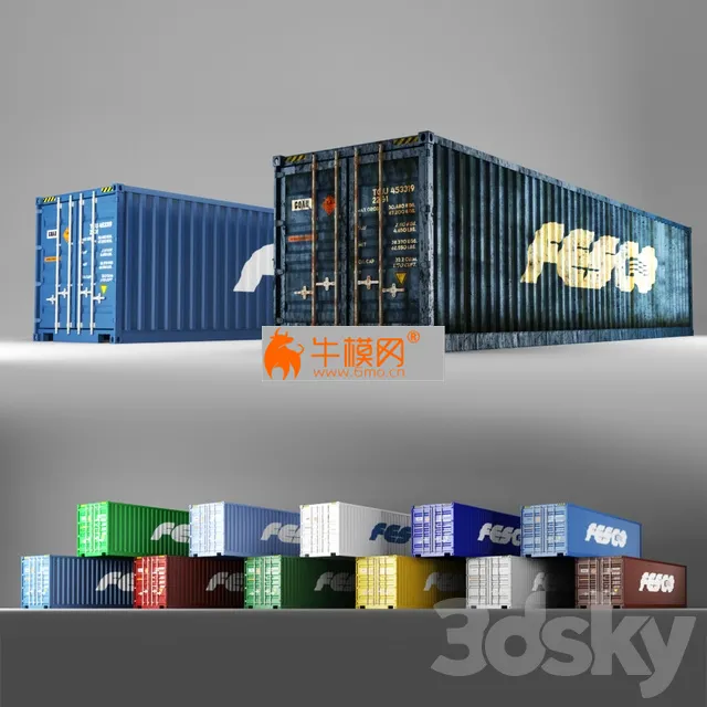 40 Ft Shipping Container Fesco – 862