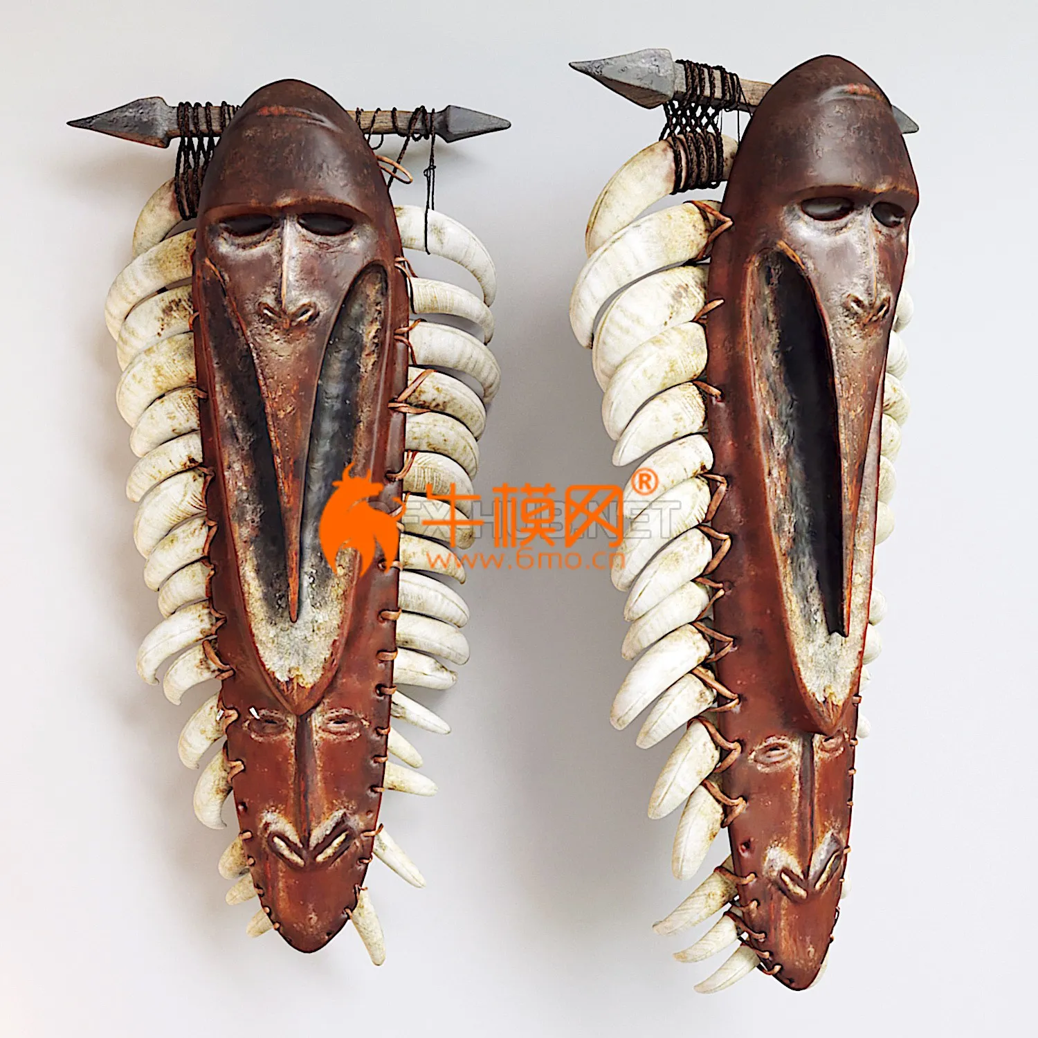 African shaman mask – 907