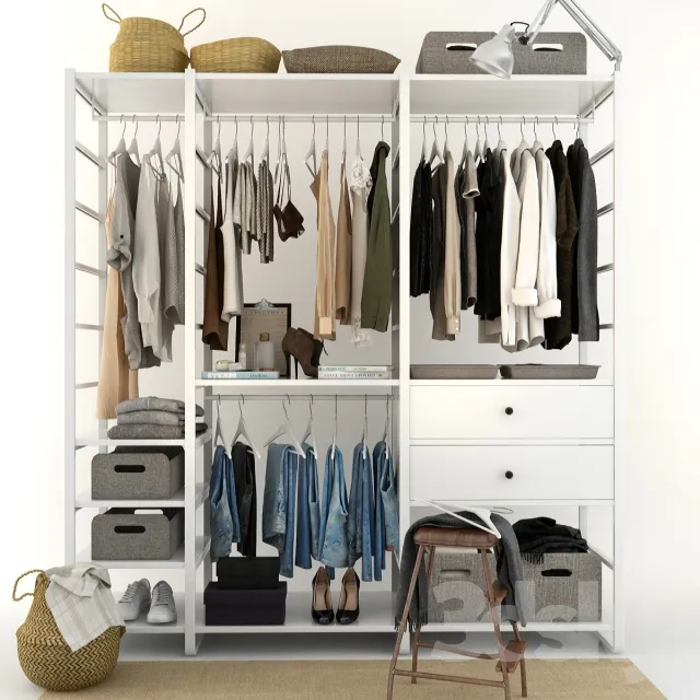 3DS MAX – Shelf – Wardrobe – 2