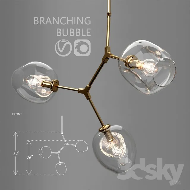 LIGHTING – CEILING LIGHT – 3DS MAX MODELS – 196