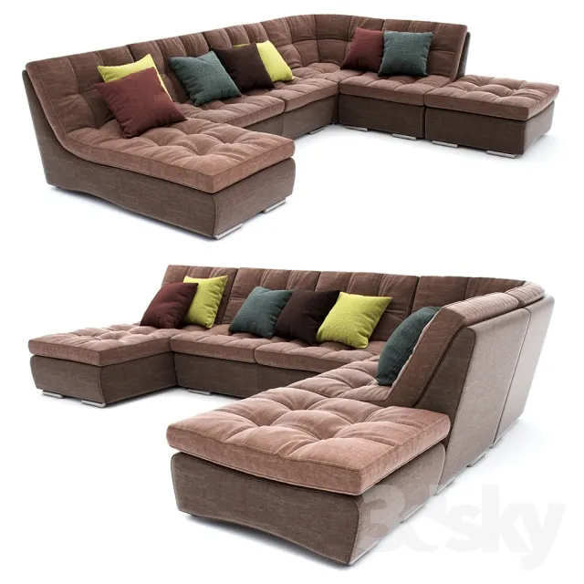 3DS MAX – Sofa – 1015