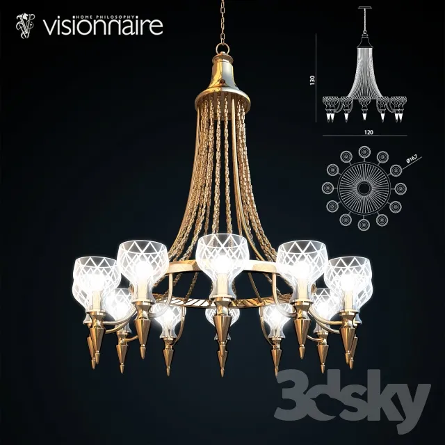 LIGHTING – CEILING LIGHT – 3DS MAX MODELS – 390