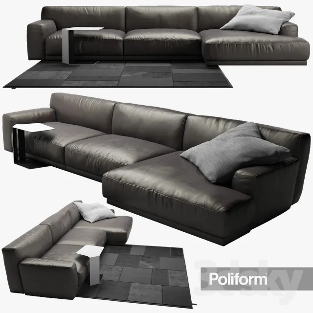 3DS MAX – Sofa – 1034