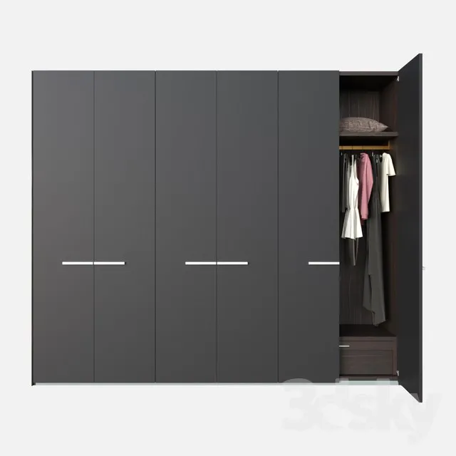 3DS MAX – Shelf – Wardrobe – 109