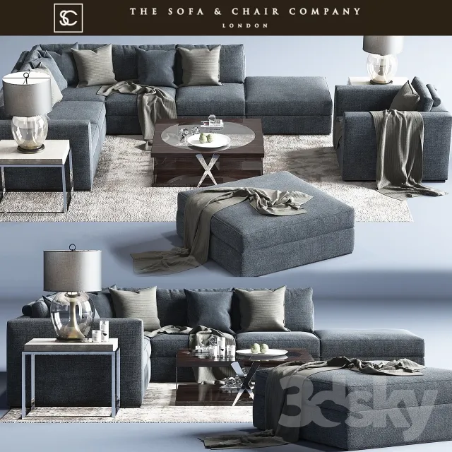 3DS MAX – Sofa – 1085