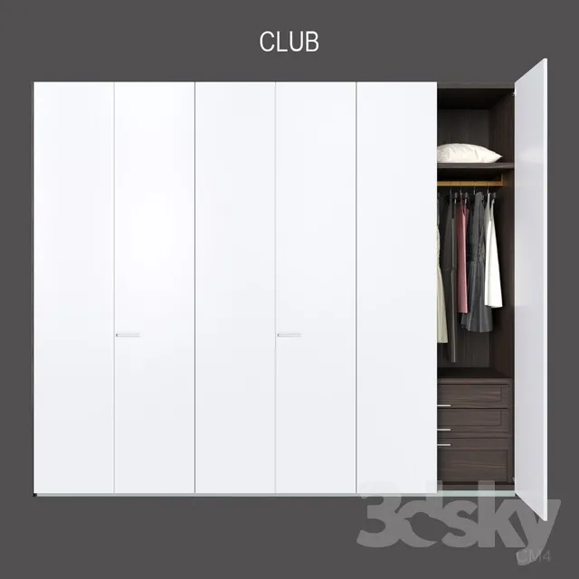 3DS MAX – Shelf – Wardrobe – 112