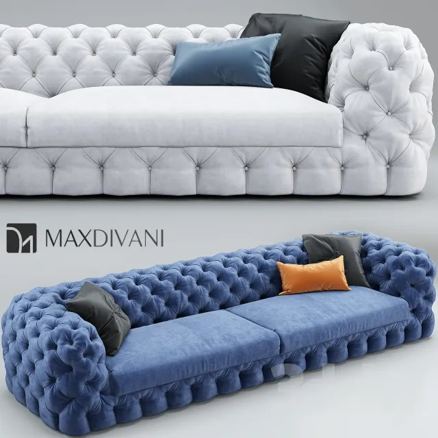 3DS MAX – Sofa – 1152