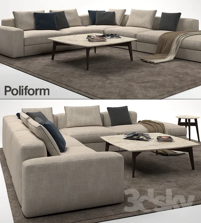 3DS MAX – Sofa – 1197