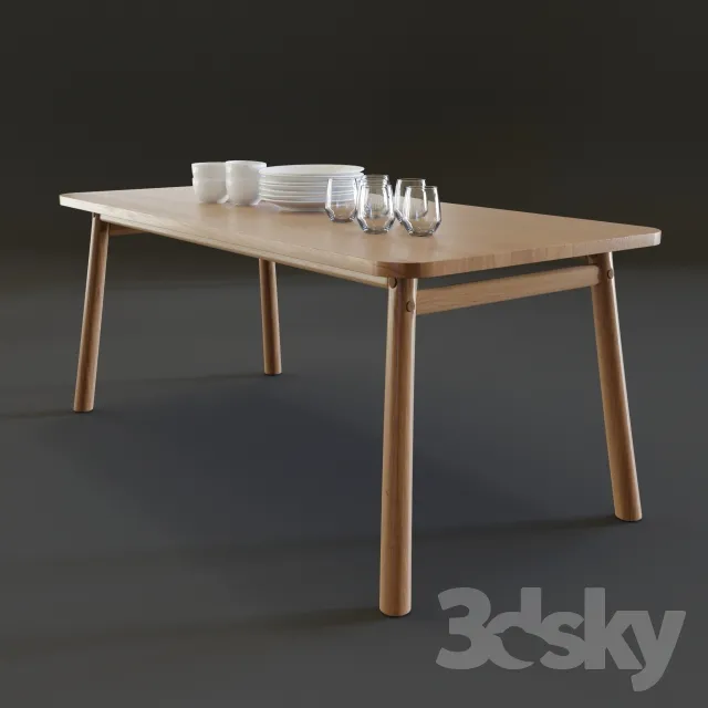 3DS MAX – Table – 1367