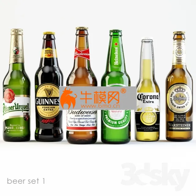 PRO MODELS – Bottles of beer 1