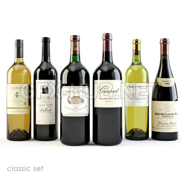 PRO MODELS – Bottles of wine Classic