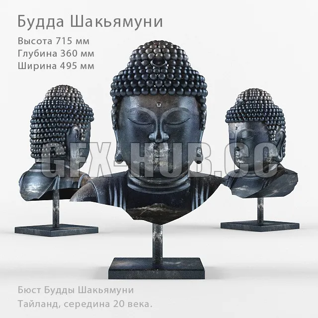 PRO MODELS – Bust Of The Buddha