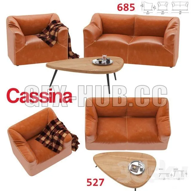 PRO MODELS – Cassina 685