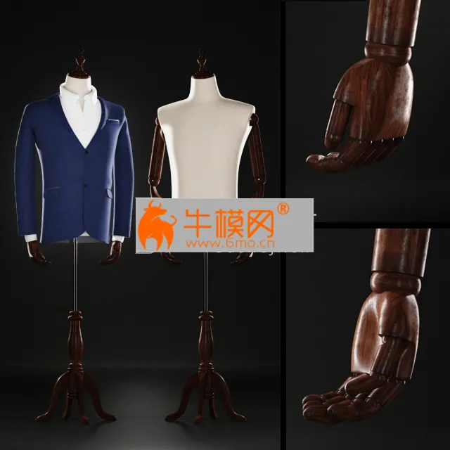 PRO MODELS – Classic mannequin with jacket and shirt