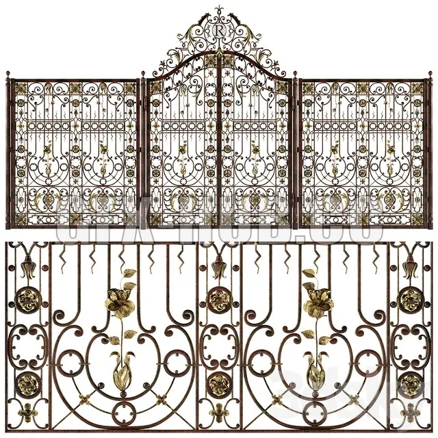 PRO MODELS – Forged gates and fences