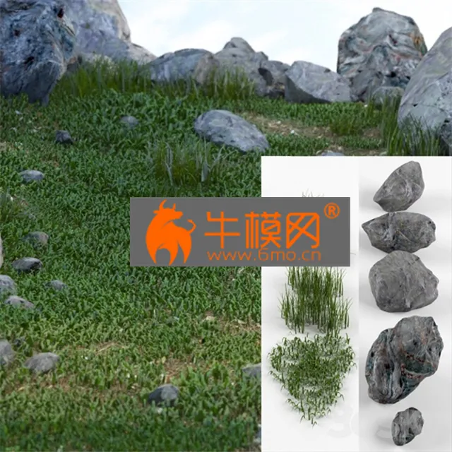 PRO MODELS – Grass and stones SRG