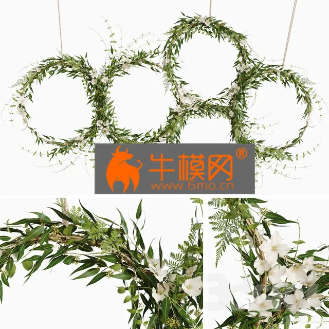 PRO MODELS – Green wreaths