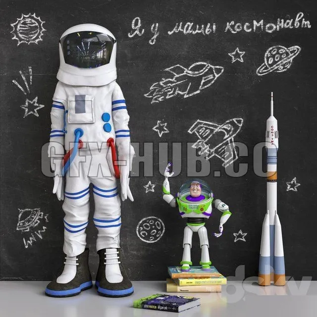 PRO MODELS – I have a cosmonaut at my mother