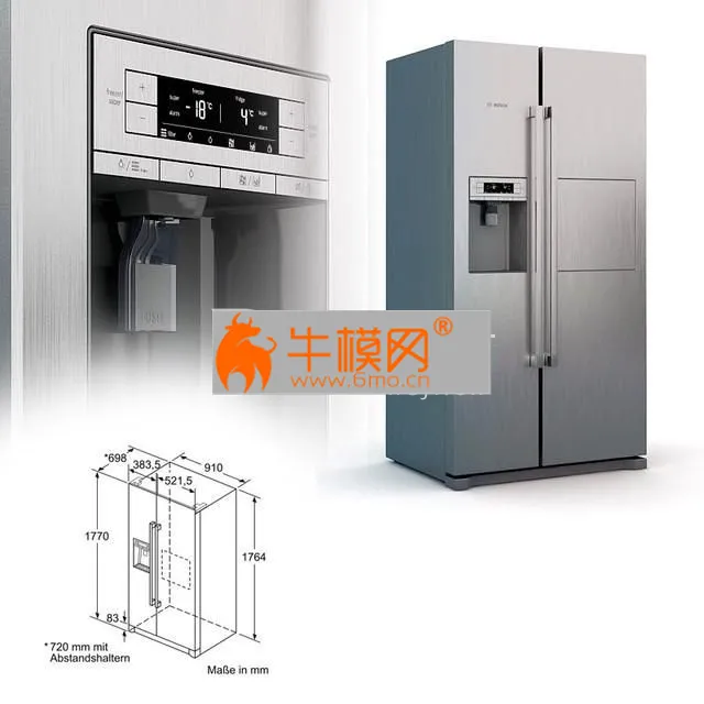 PRO MODELS – Refrigerator Bosch KAG 90AI20