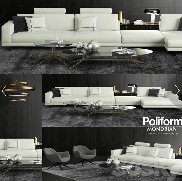 SOFA – 3DS MAX MODELS – 019