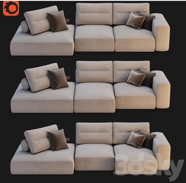 SOFA – 3DS MAX MODELS – 110