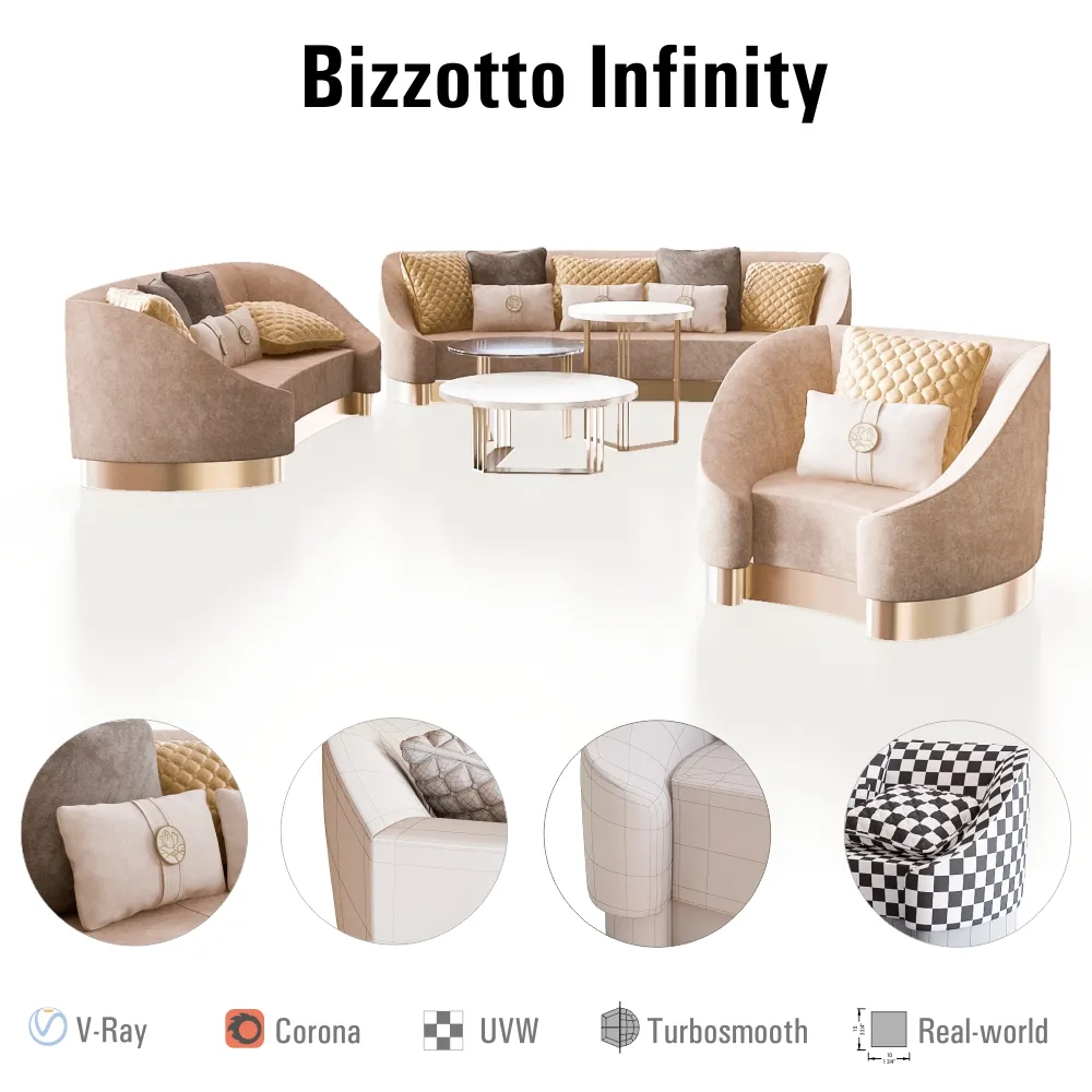 SOFA – BIZZOTTO Infinity furniture set