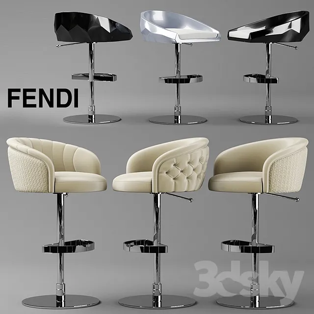 3DS MAX – Chair – Stool – 1492