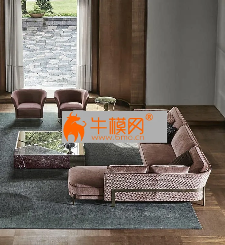SOFA – Opera Contemporary Cosmo sofa and armchair