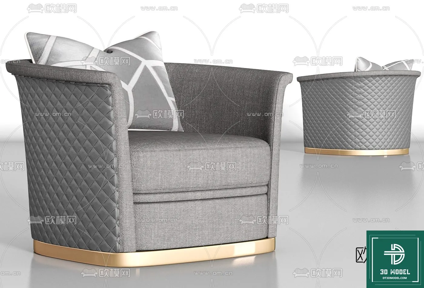 LUXURY – 3D Models – ARMCHAIR – 034