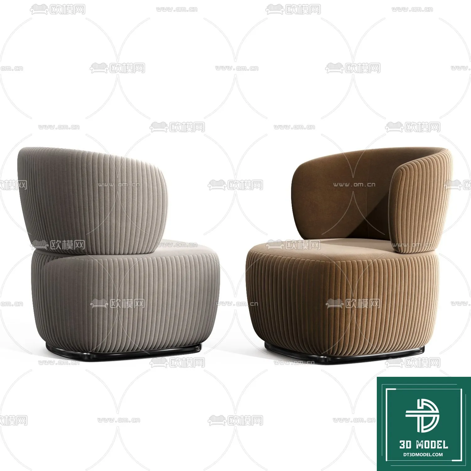 LUXURY – 3D Models – ARMCHAIR – 089