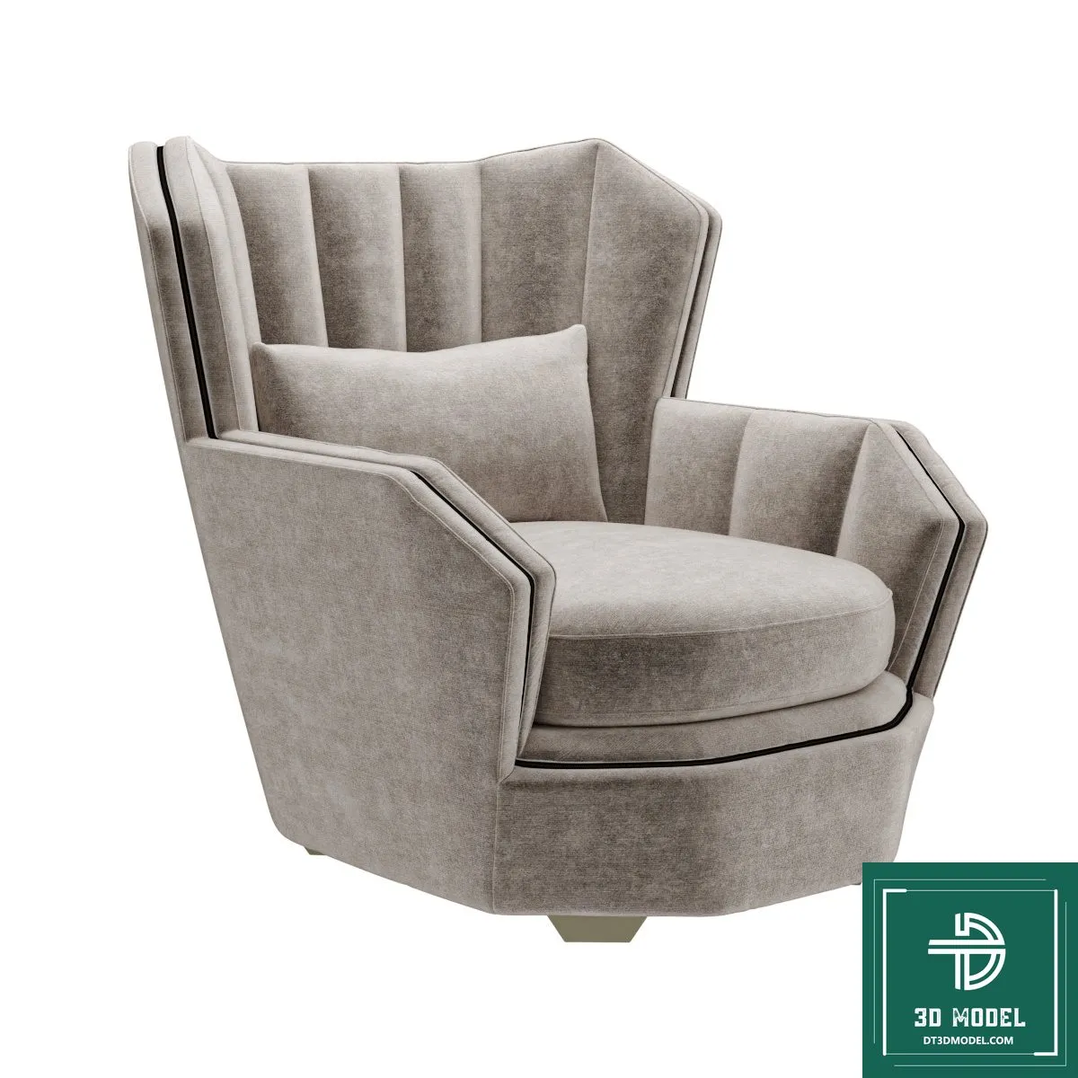 LUXURY – 3D Models – ARMCHAIR – 124