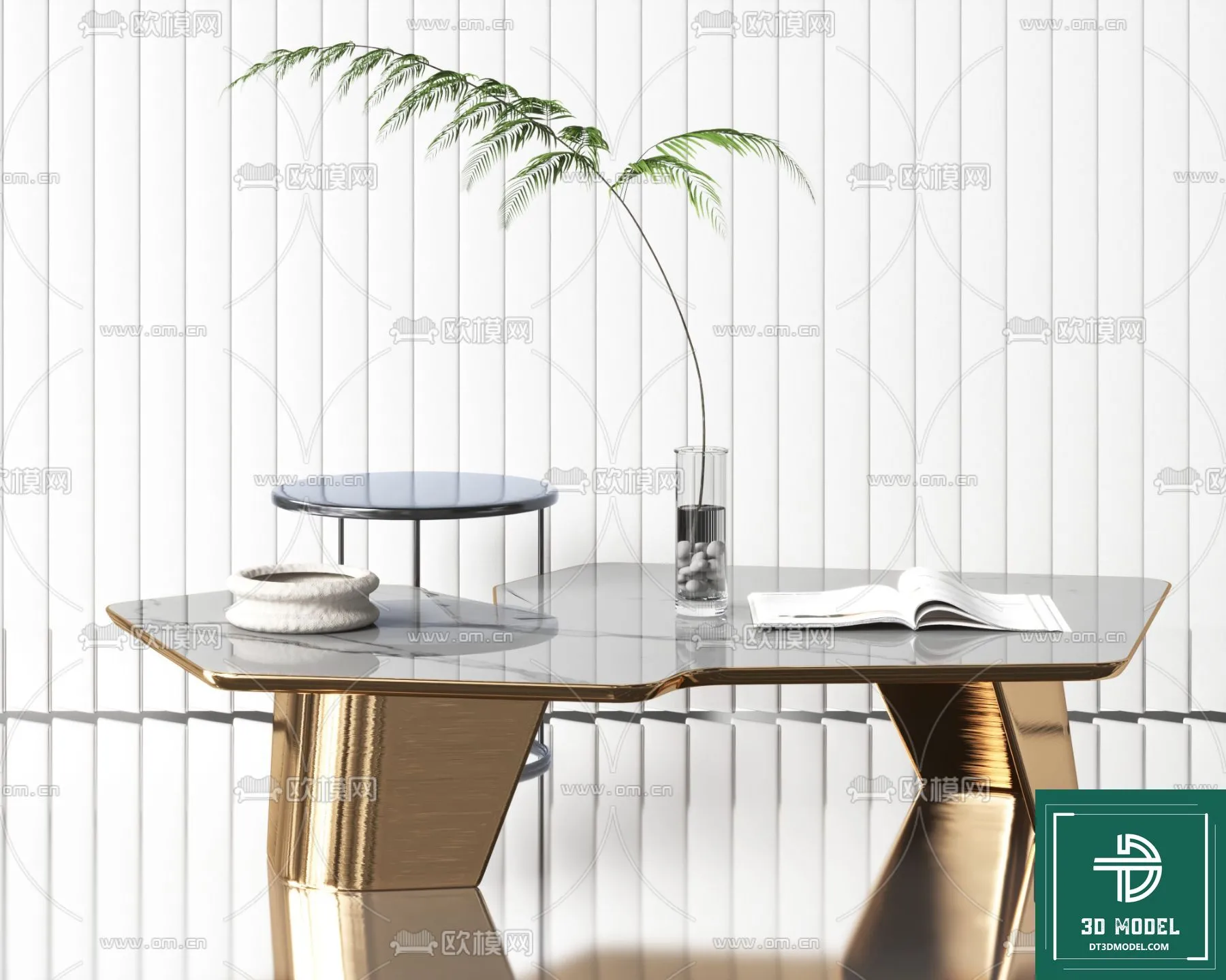 LUXURY – 3D Models – COFFEE TABLES – 018