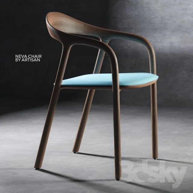 3DS MAX – Chair – Stool – 1562