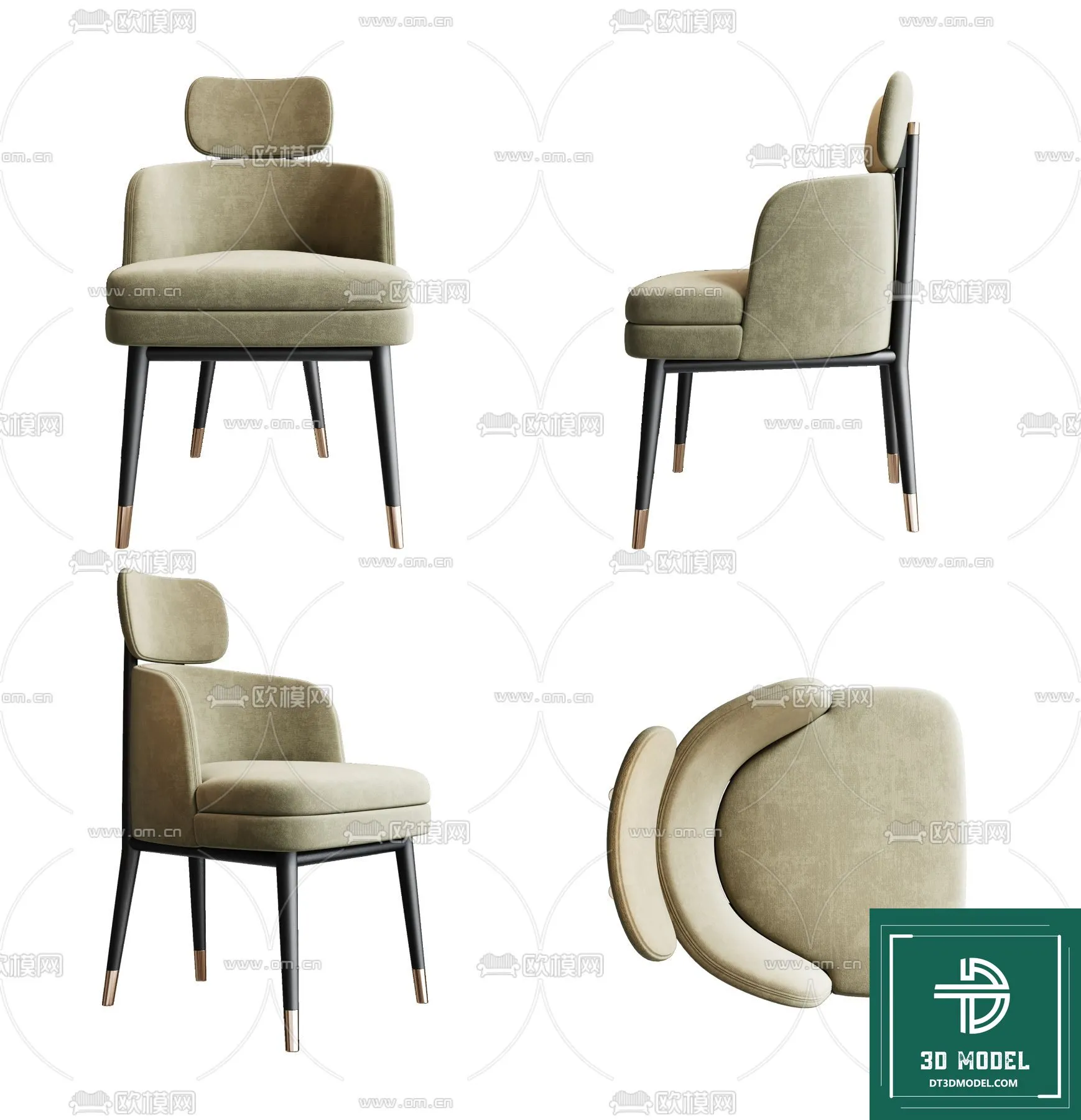 LUXURY – 3D Models – CHAIR – 055