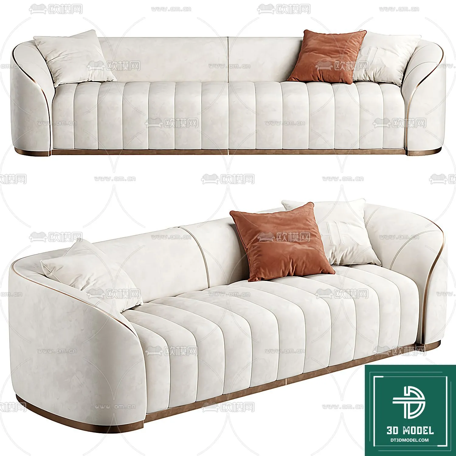 LUXURY – 3D Models – SOFA – 031