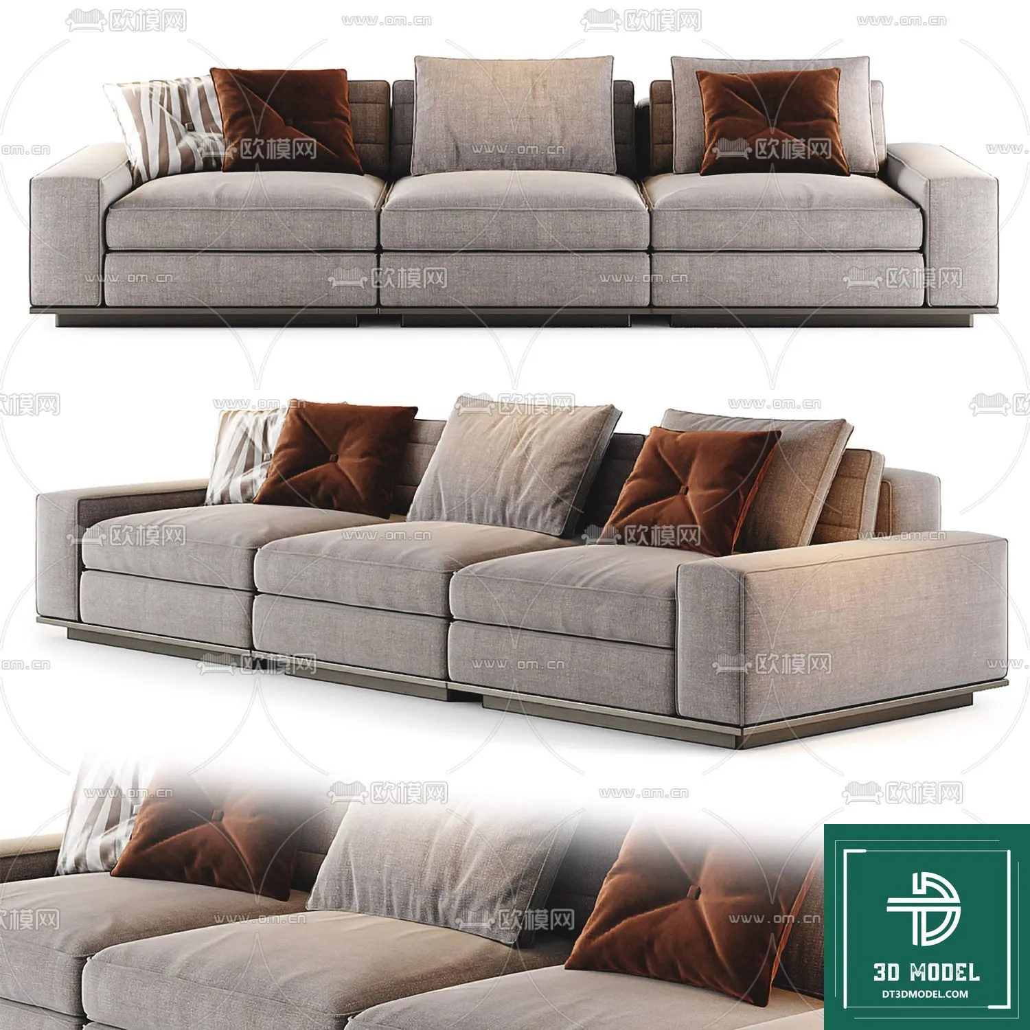 LUXURY – 3D Models – SOFA – 036