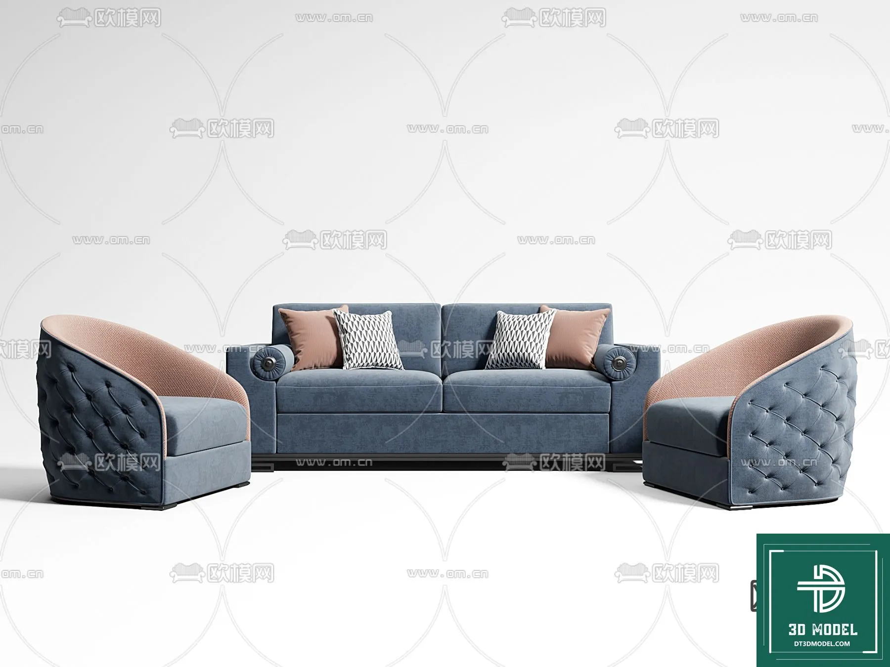 LUXURY – 3D Models – SOFA – 038