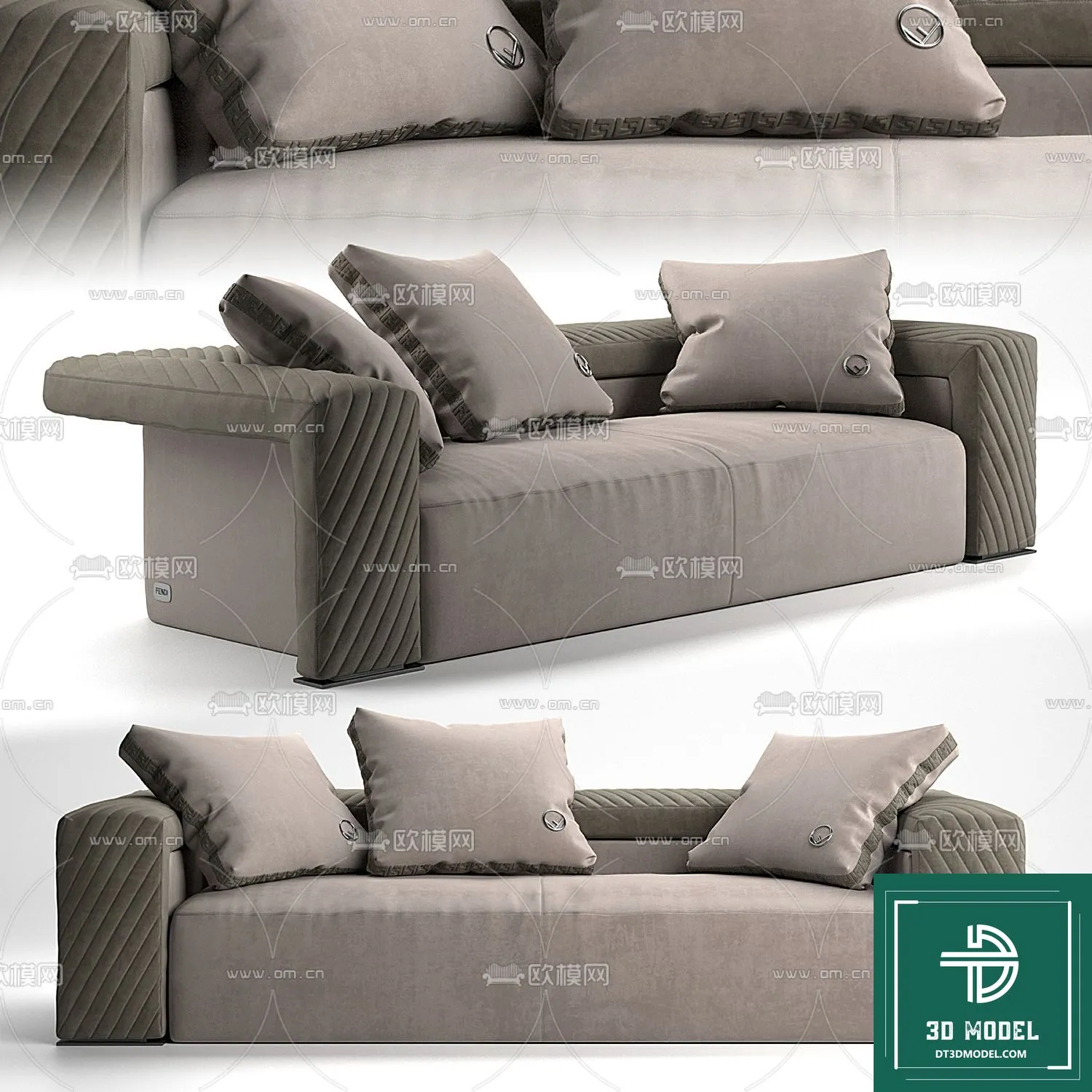 LUXURY – 3D Models – SOFA – 053