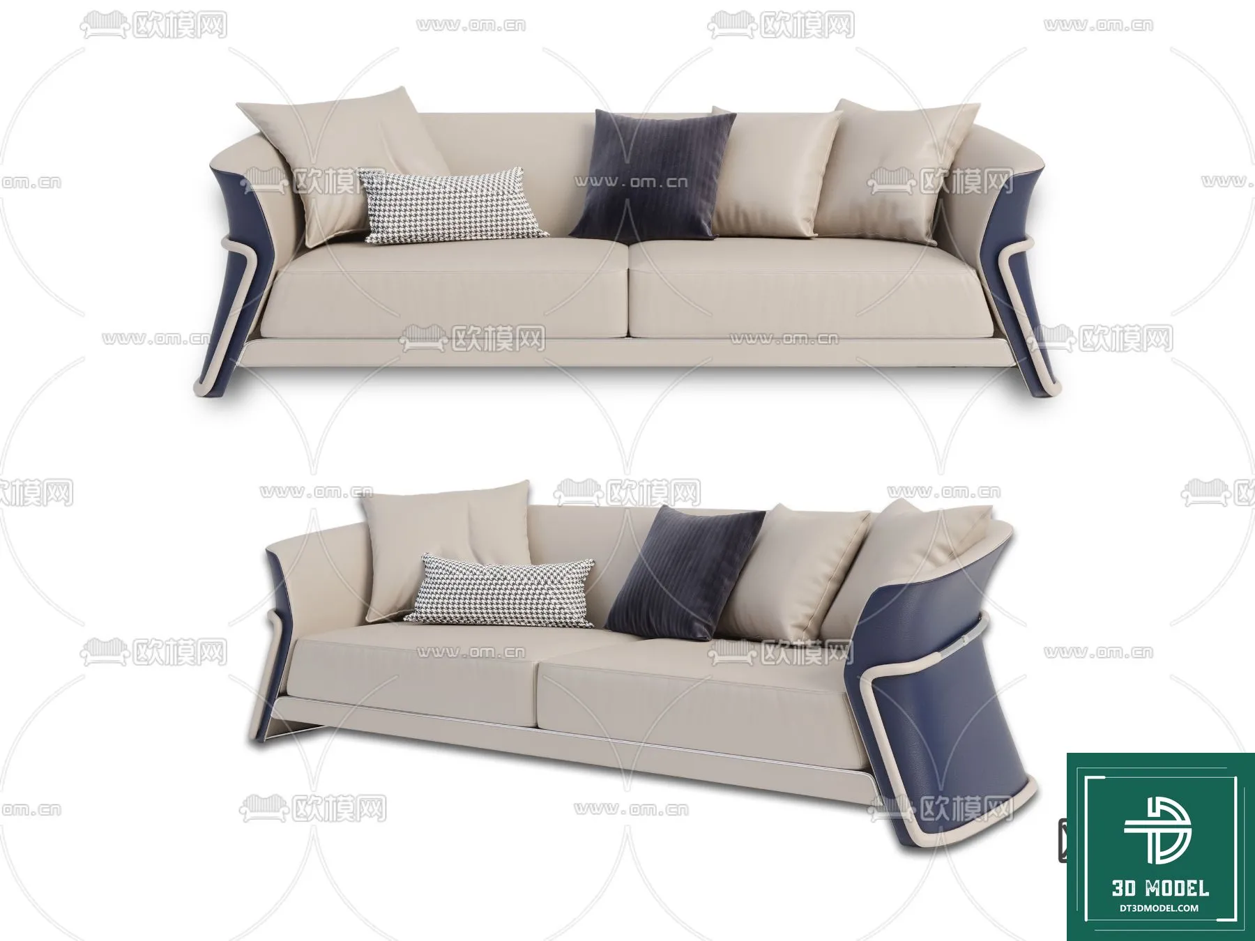 LUXURY – 3D Models – SOFA – 068