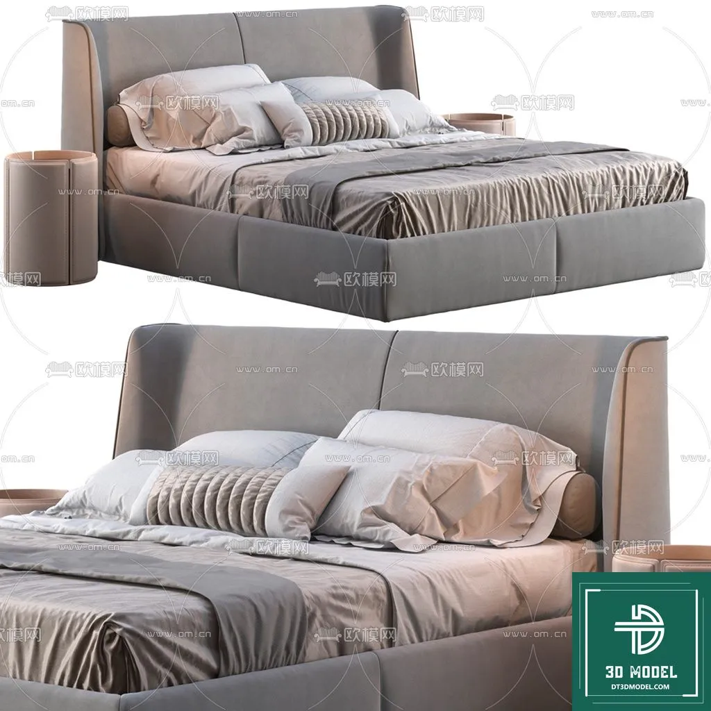 LUXURY – 3D Models – BED – 037