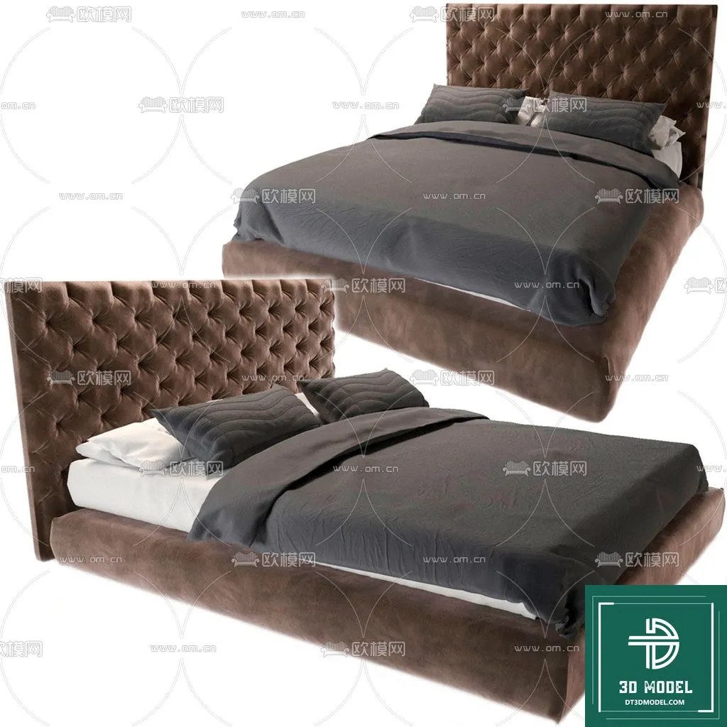 LUXURY – 3D Models – BED – 048