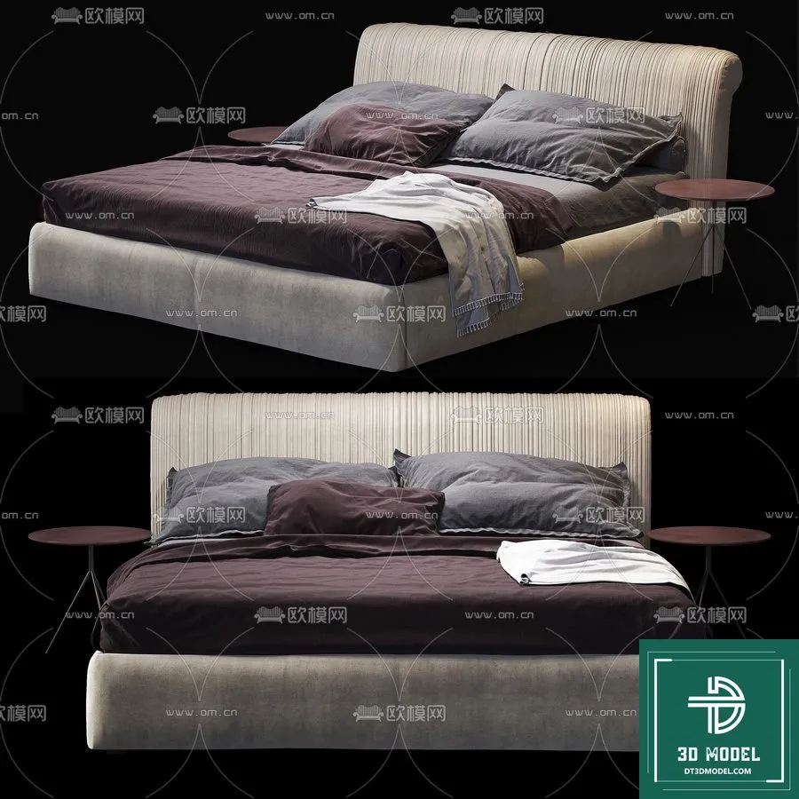 LUXURY – 3D Models – BED – 049